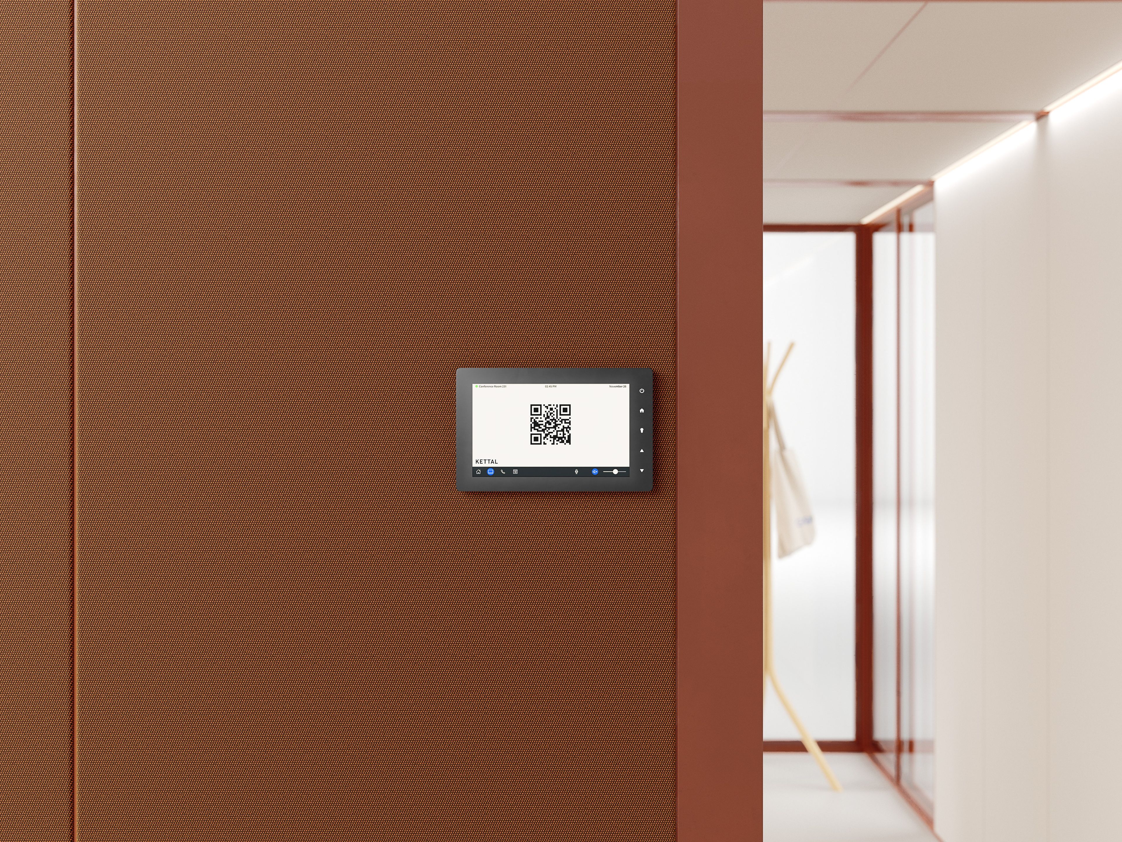 Акустическая офисная кабина со встроенным освещением Kettal Телефонная будка ARCH-00032526 - Вид №1