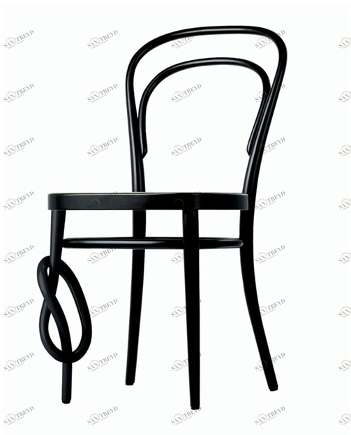 Thonet Стул Bentwood на ножке с узлом 214 sun-id-1352924
