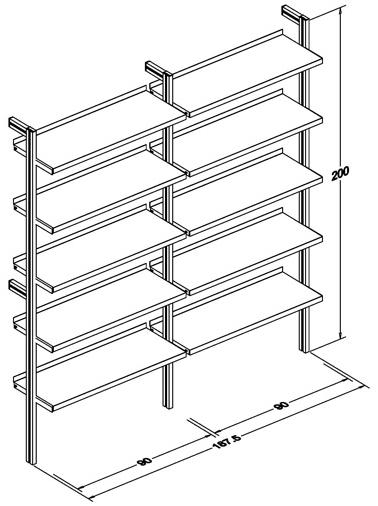 STUDIO T Книжный шкаф для офиса sun-id-1470990 - Вид №11
