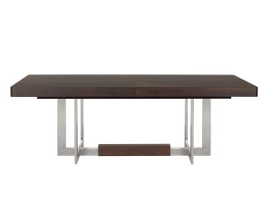 Деревянный выдвижной прямоугольный стол