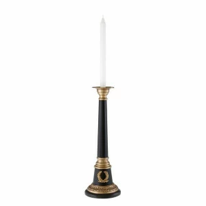 Подсвечник металлический черный с золотом Arosa S от Eichholtz EICHHOLTZ EICHHOLTZ 060292 Черный