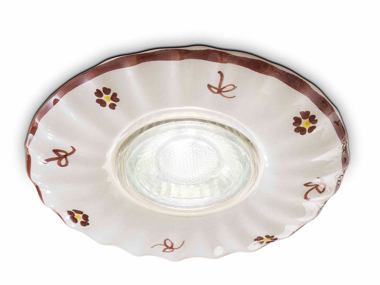 Круглый керамический утопленный прожектор FERROLUCE Пескара ARCH-00073166