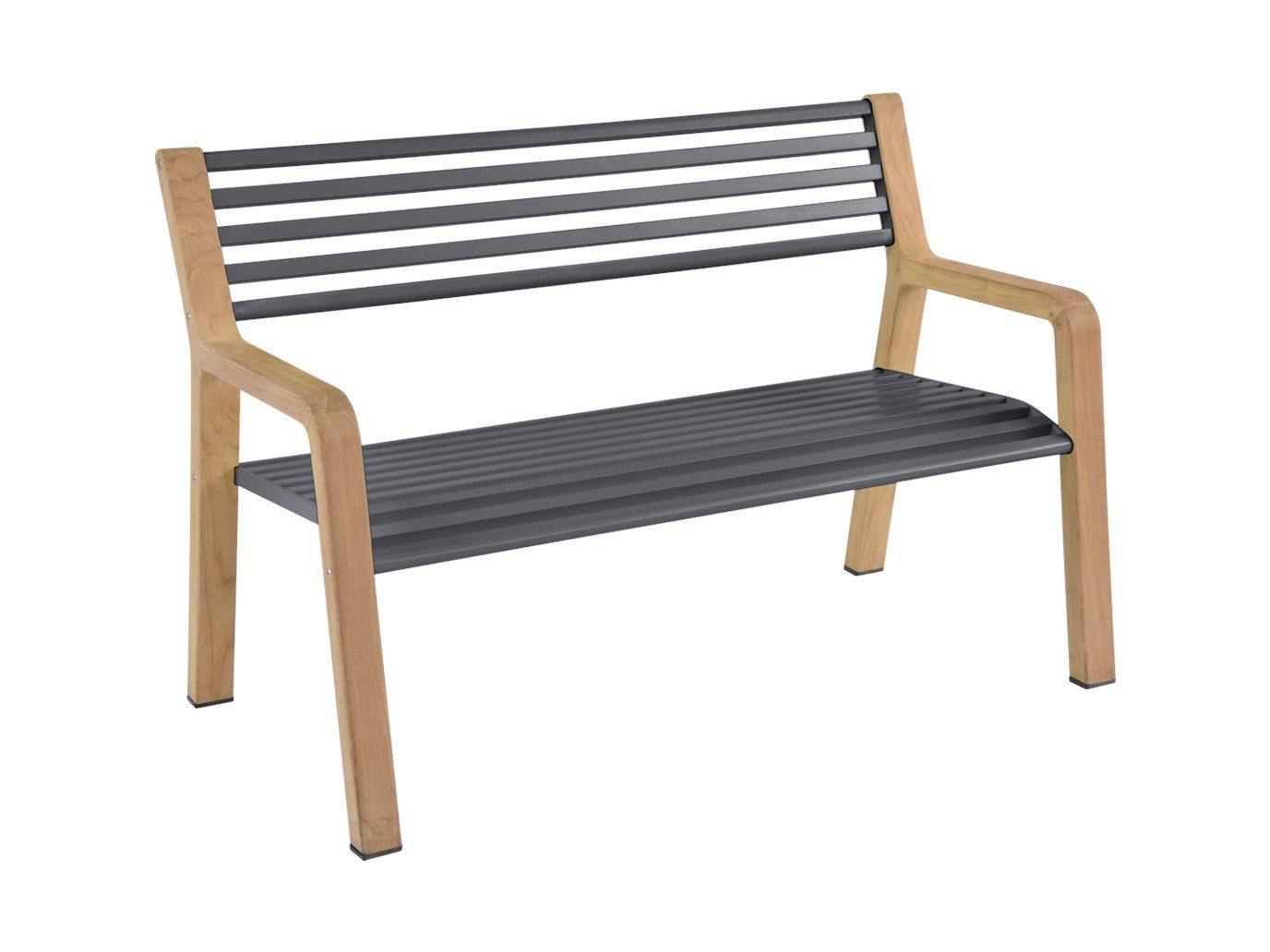 Садовая скамейка с подлокотниками и спинкой Fermob Somerset ARCH-00039219 - Вид №19