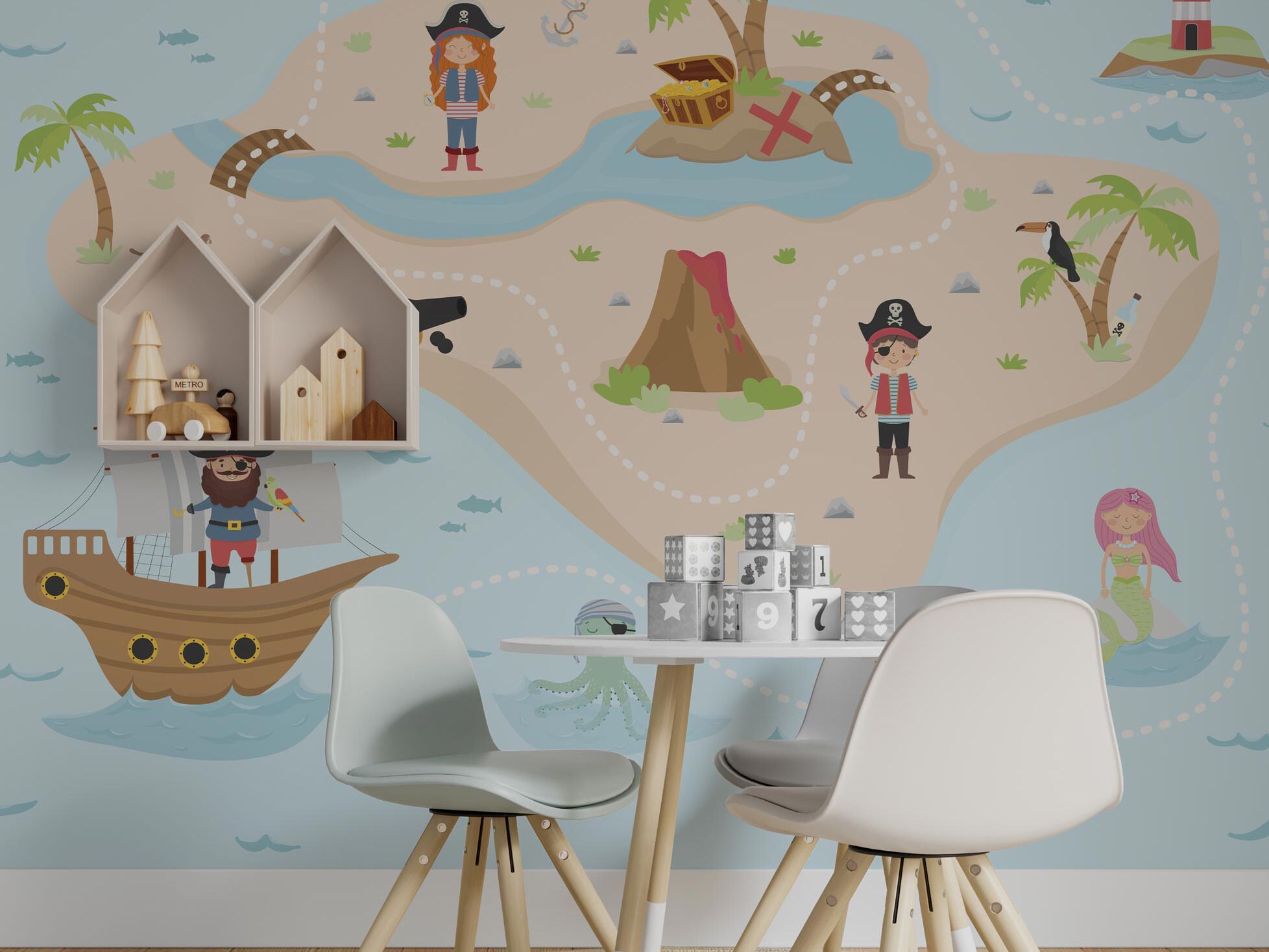 Панорамные обои для детей Rimura 2025 ARCH-00008181