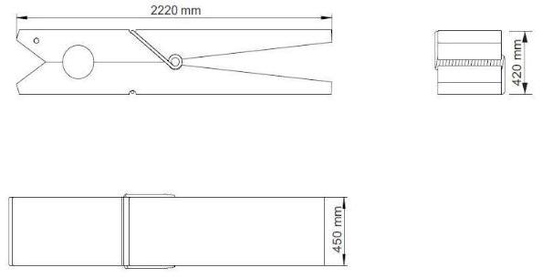 ENCHO ENCHEV - ETE Бетонная скамейка без спинки  138  - Вид №5