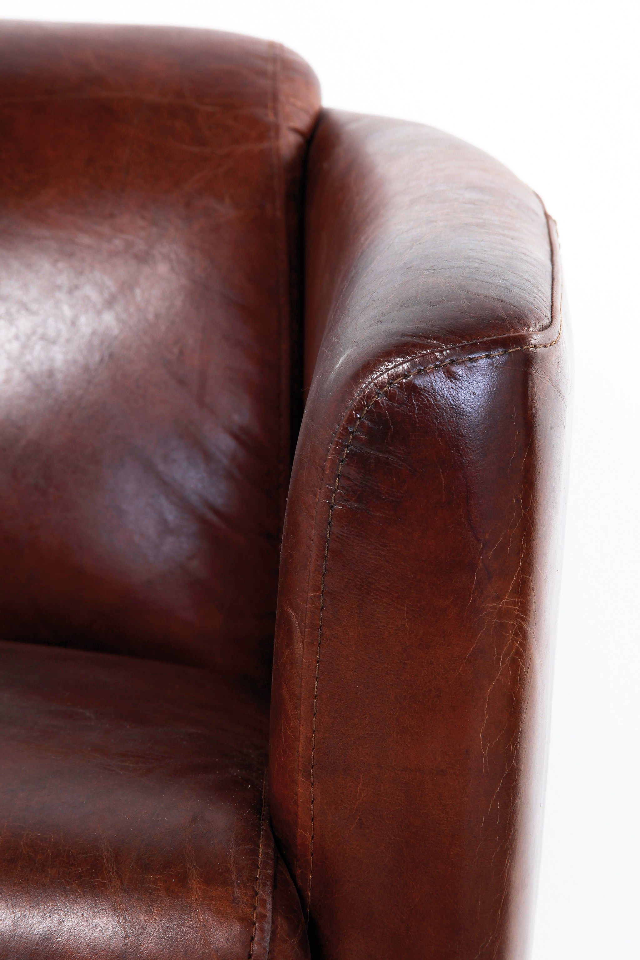 2-местный кожаный диван KARE Design Cigar Lounge ARCH-00031396 - Вид №6