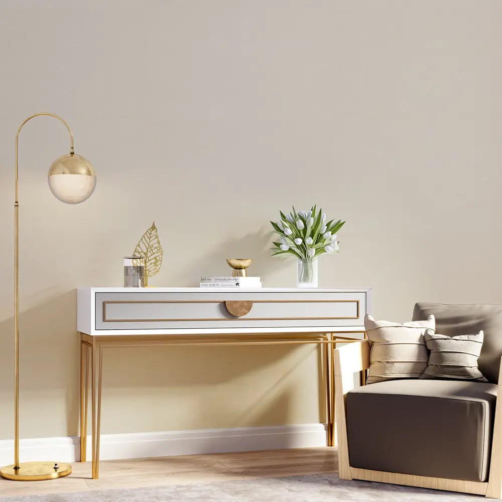 Обои флизелиновые Palitra Simple Touch Me бежевые 1.06 м SP72103-22 STLM-2116309 - Вид №4