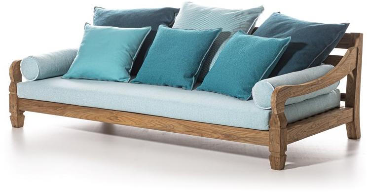 Gervasoni Садовый диван из тикового дерева Gervasoni outdoor sun-id-1401566 - Вид №1
