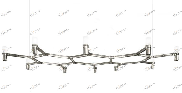 NEMO Подвесной светильник из литого под давлением алюминия Crown sun-id-1444608