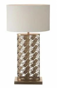 Настольная лампа Fairfield от RVAstley 50067 RVASTLEY ИНТЕРЬЕРНЫЕ 062135 Белый;золото