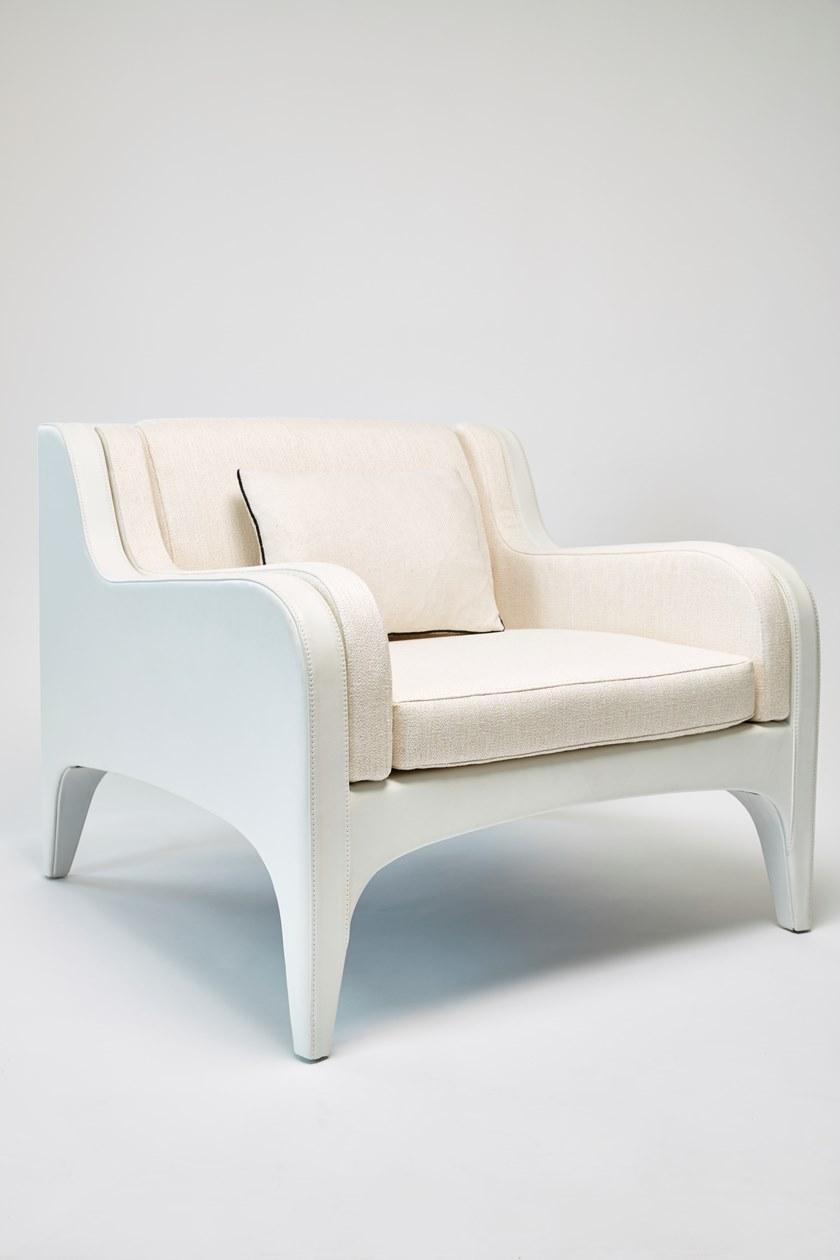 REDA AMALOU DESIGN Кресло из кожи и ткани sun-id-1399517 - Вид №10