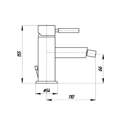 18644 Смеситель Migliore Fortis  - Вид №1
