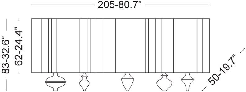 Il Pezzo Mancante Комод деревянный с распашными дверцами Il pezzo 1 sun-id-1465733 - Вид №5