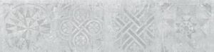 Граните Стоун Цемент декор светло-серый структурированная 1200x295