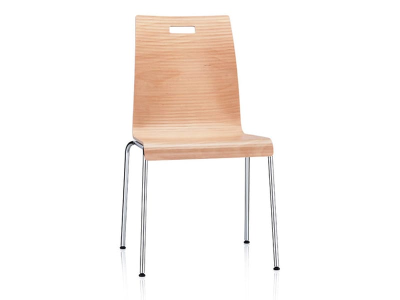 Штабелируемый стул из шпона Brunner ARCH-00053136 - Вид №1