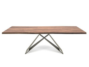 Деревянный прямоугольный стол