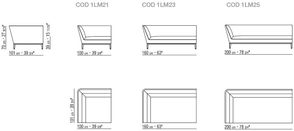 Flexform Модульный диван Mr. wilde sun-id-1438777 - Вид №3