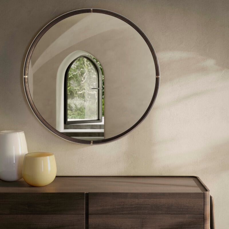 Настенное круглое зеркало Natuzzi Italia кендо ARCH-00005614