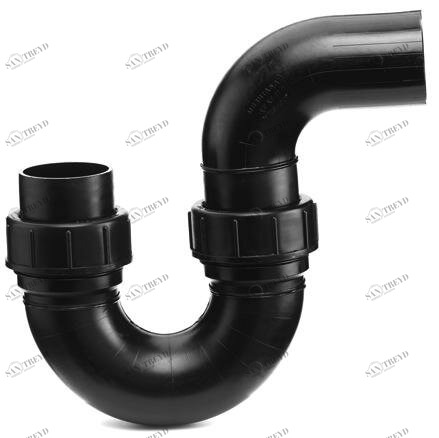 SANIT 842750210123165 Универсальная сифона на выходе из ПЭ, с воротником рукава 