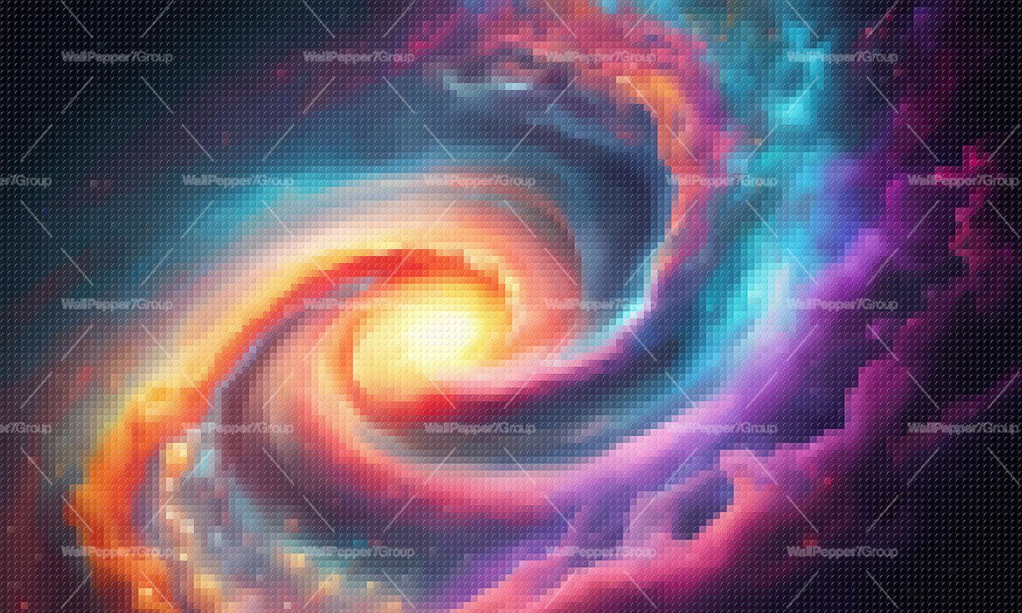 Геометрические обои ПВХ бесплатно, экологически чистые, моющиеся WallPepper GALAXY ARCH-00058774 - Вид №1