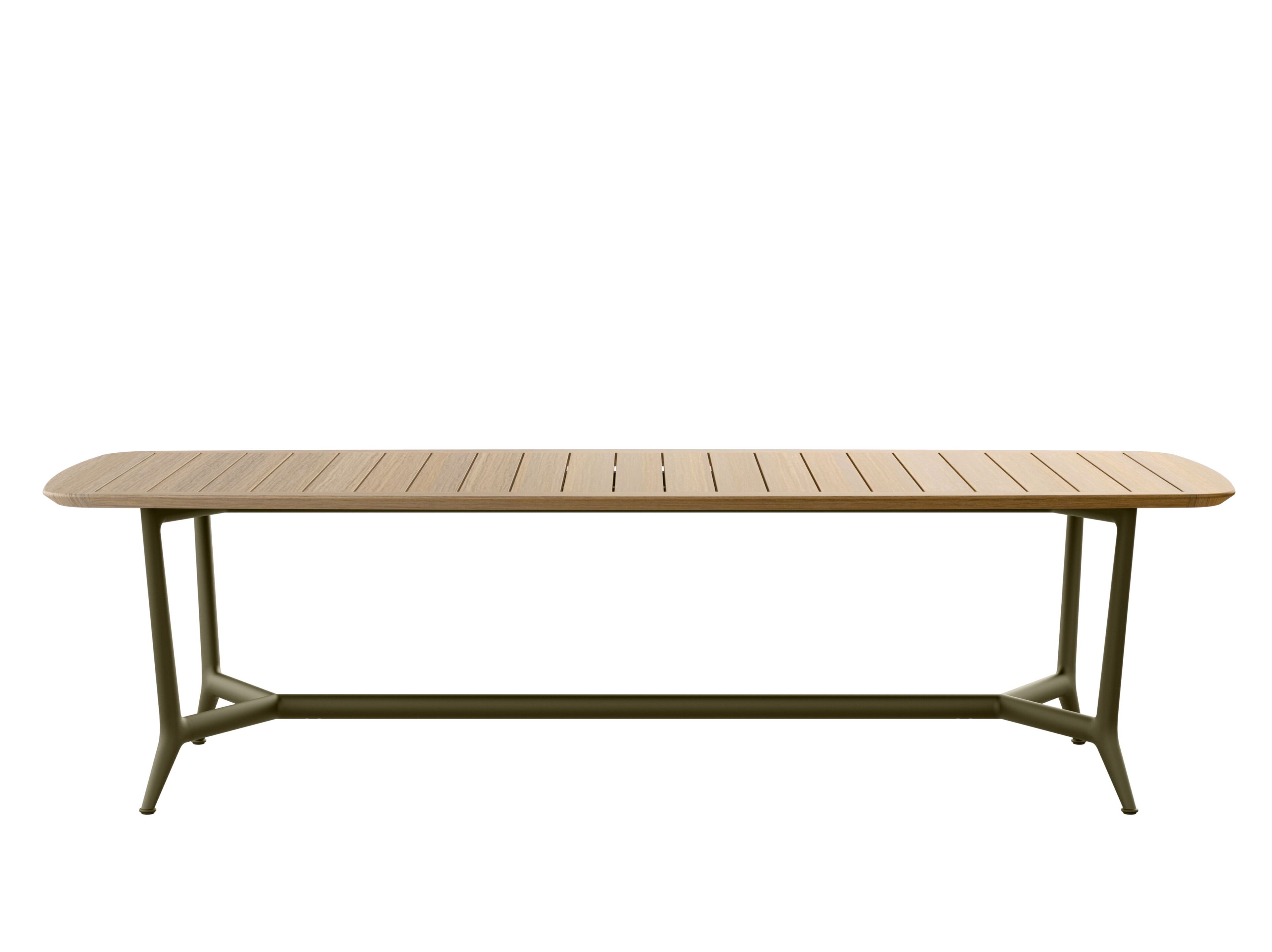 Прямоугольный садовый стол из тикового дерева B&B Italia Outdoor ARCH-00121005