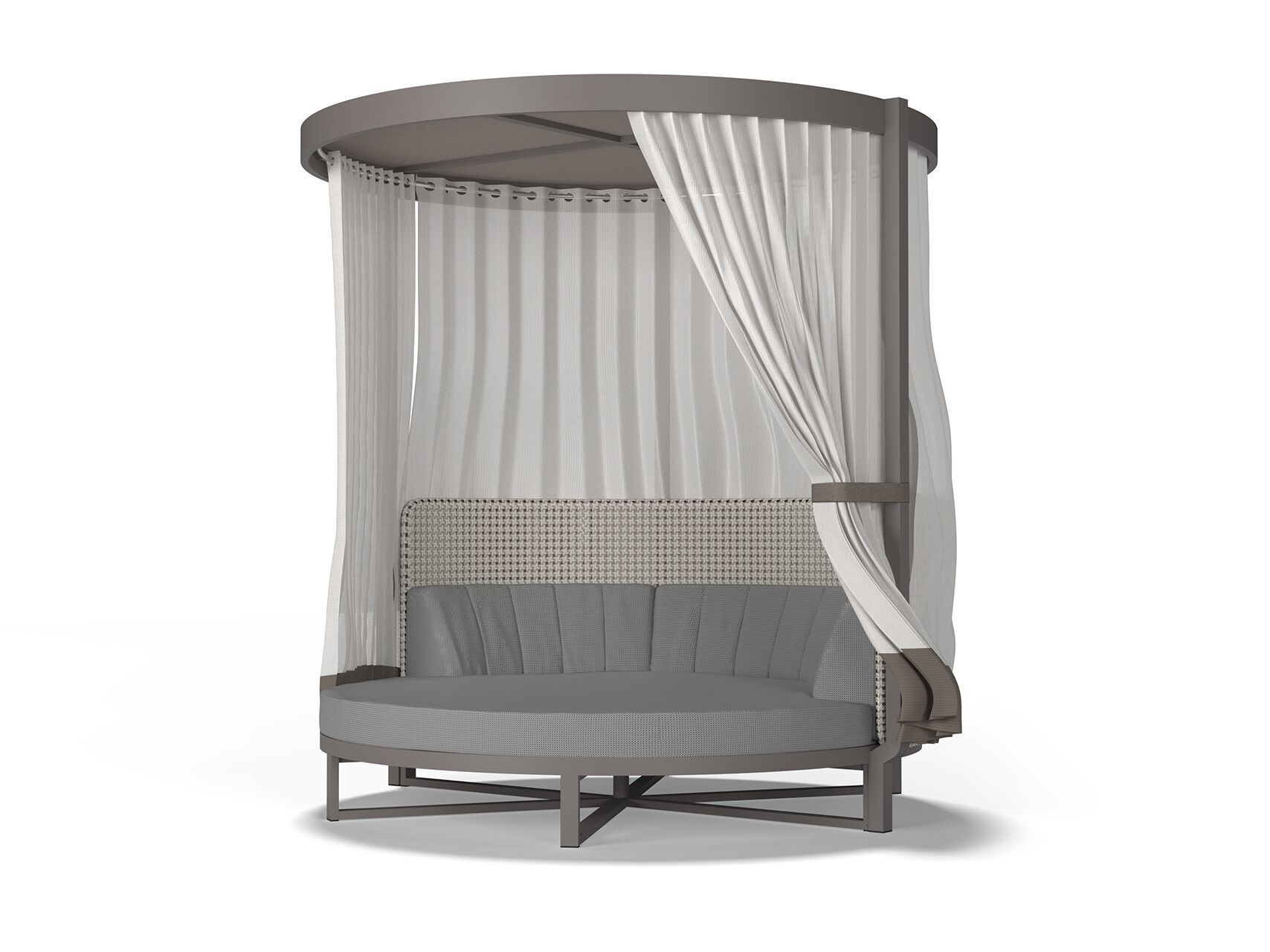 Круглая Садовая кровать из ткани с балдахином MAMAGREEN Munia ARCH-00040245 - Вид №4