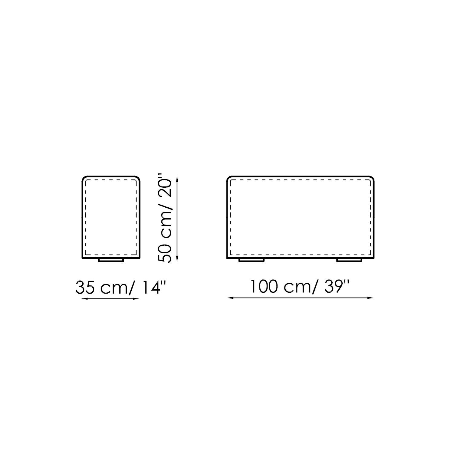 Модульный тканевый диван BONALDO арахис ARCH-00098902 - Вид №35