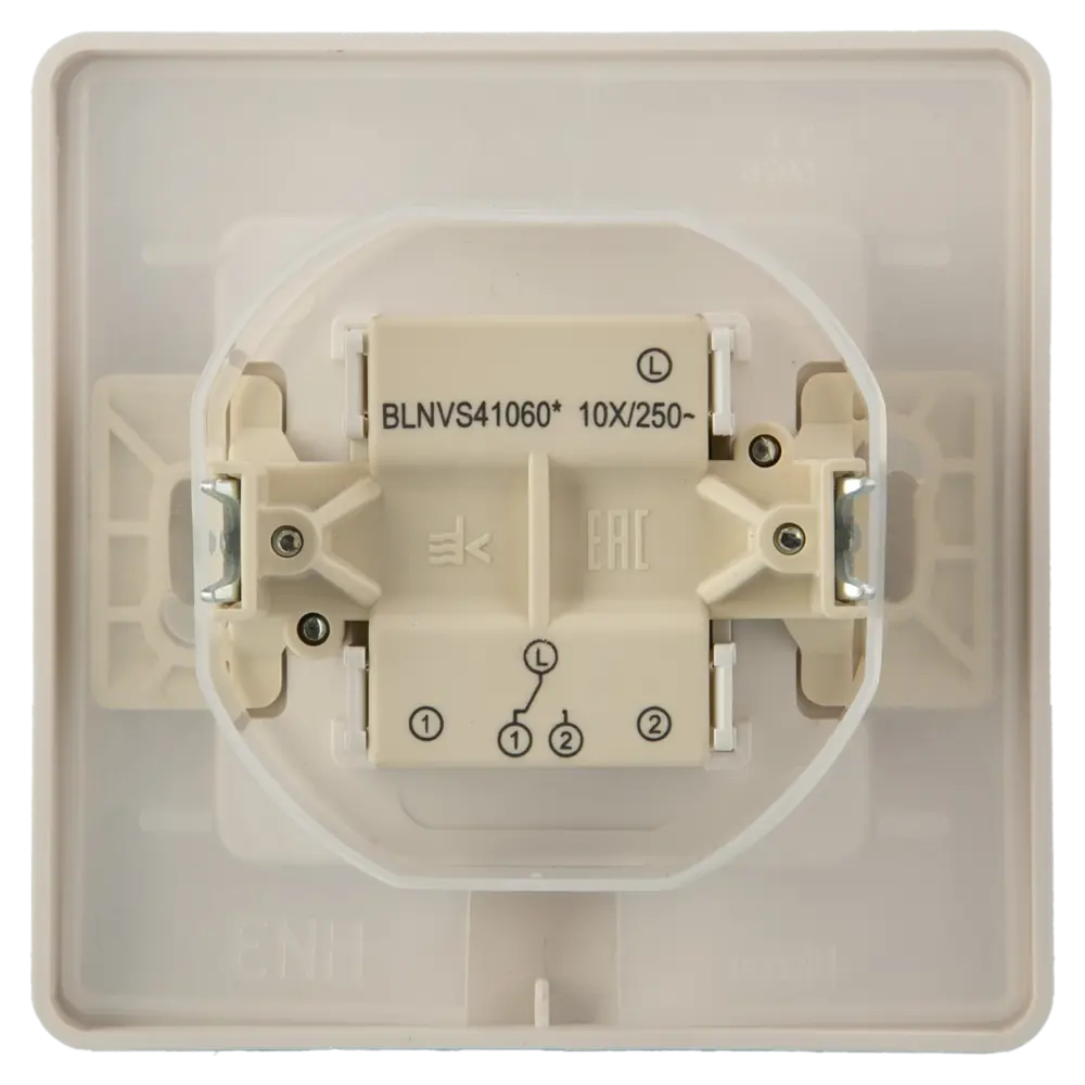 Переключатель встраиваемый Systeme Electric Blanca 1 клавиша цвет белый 89373223 STLM-2176494 - Вид №2