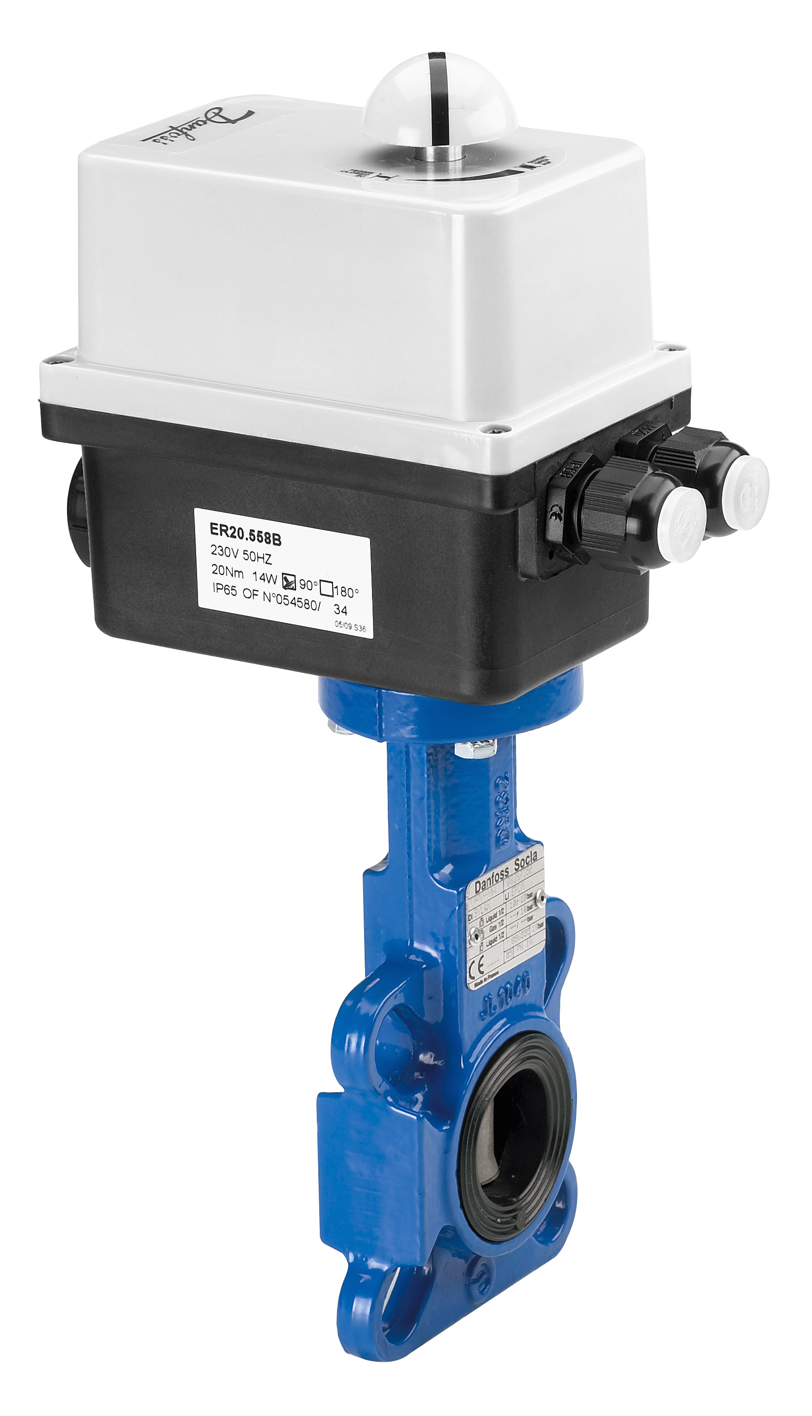 Danfoss VFY-WA VFY-WA PN16 DN32/40 CI/SS/EPDM 230 V 082G7351  - Вид №16