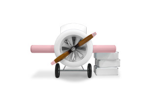 CIST514 Детский письменный стол Небо