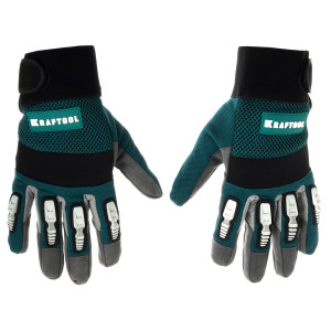 Перчатки спилковые/кожаные KRAFTOOL 11287-XL 9156175