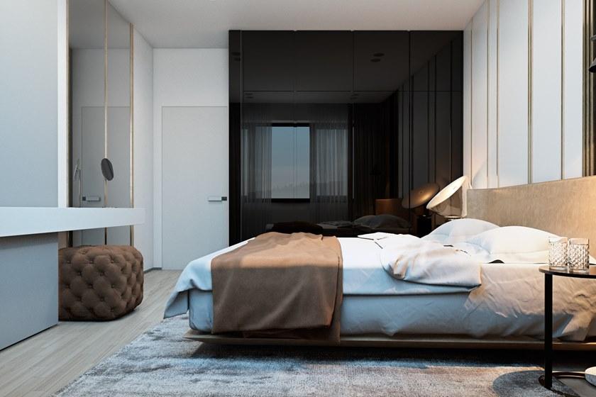 ZonaUno Распашная дверь заподлицо со стеной со скрытыми петлями sun-id-1439037 - Вид №26