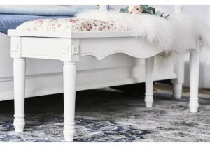 Arrediorg.it® Скамейка из дерева и ткани Princess 858 bench