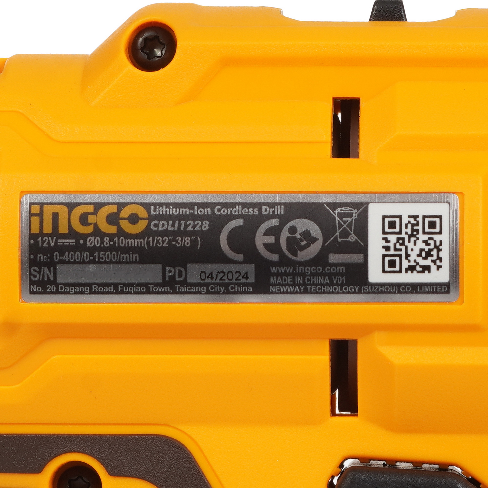 Дрель-шуруповерт INGCO CDLI1228 9213754 STDN-0061967 - Вид №3