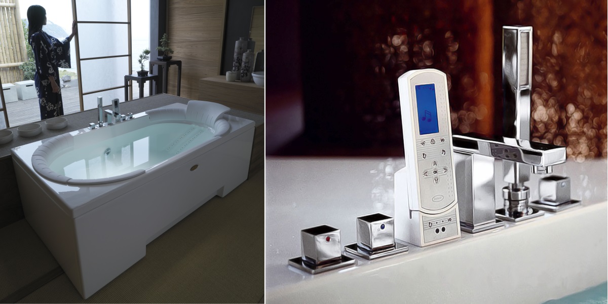 Ванна с гидромассажем J-Sha Mi JSH-1001-1111 Sx Jacuzzi JSHA MI JSH10011111SX - Вид №2