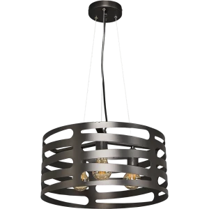 Светильник подвесной Laurel 3 лампы 12 м² цвет чёрный