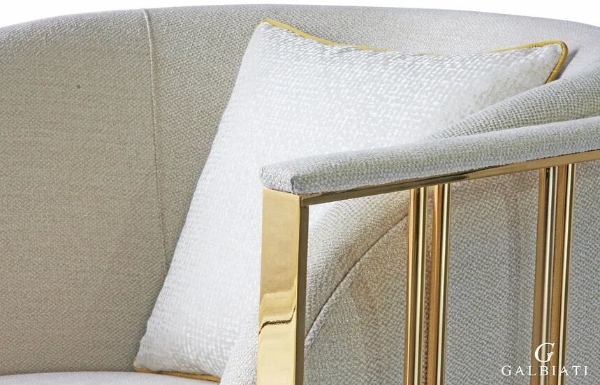 Тканевое кресло с подлокотниками Galbiati Exclusive Interiors ARCH-00027530 - Вид №3