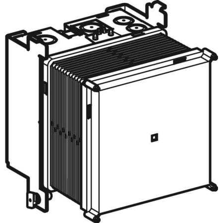 461.145.00.1 Траверса Geberit GIS для электронного вертикального смесителя с функциональным блоком для скрытого монтажа Geberit  - Вид №1