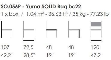 Fenabel Тканевая скамейка с высокой спинкой  So.0u61  - Вид №1