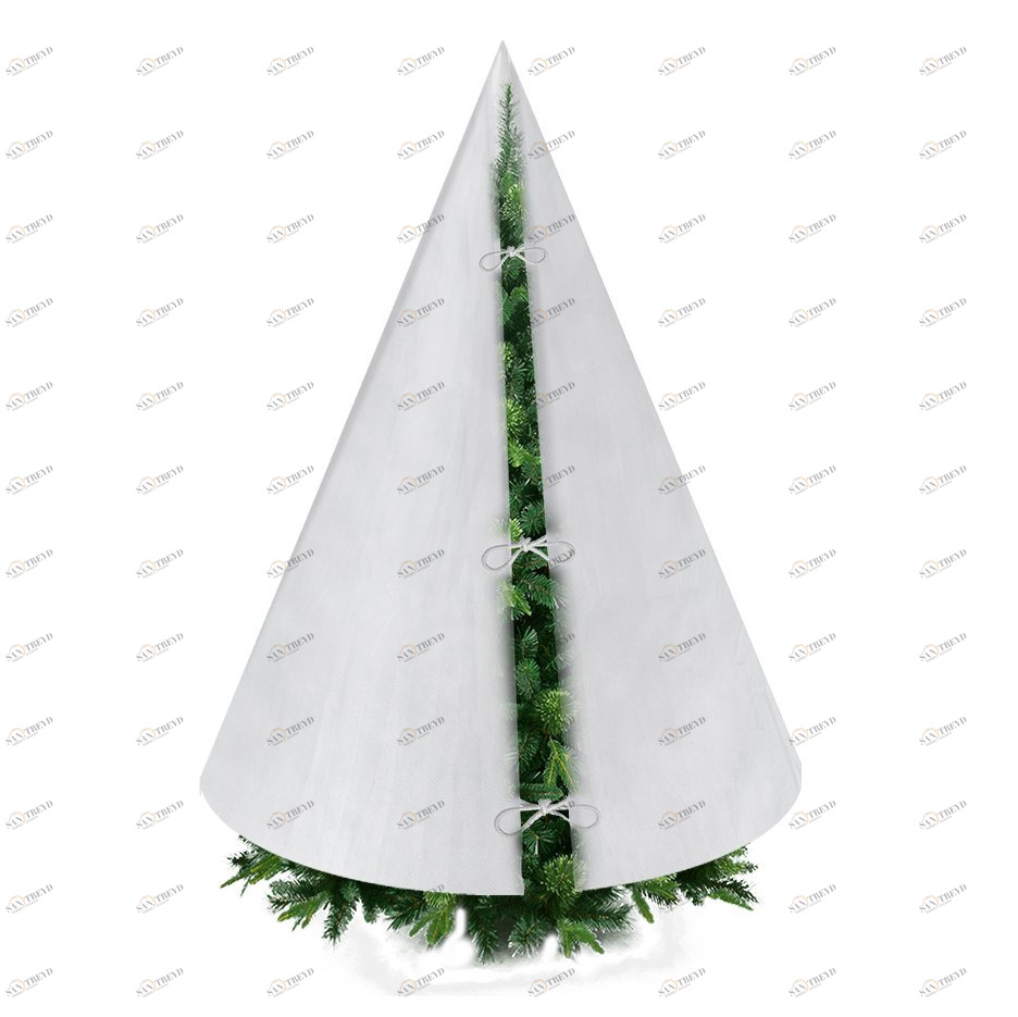 Укрытие для растений зимнее из спанбонда с металлическими стойками 170 см белое Blumen Haus BLUMEN HAUS  00-3971641 Белый 