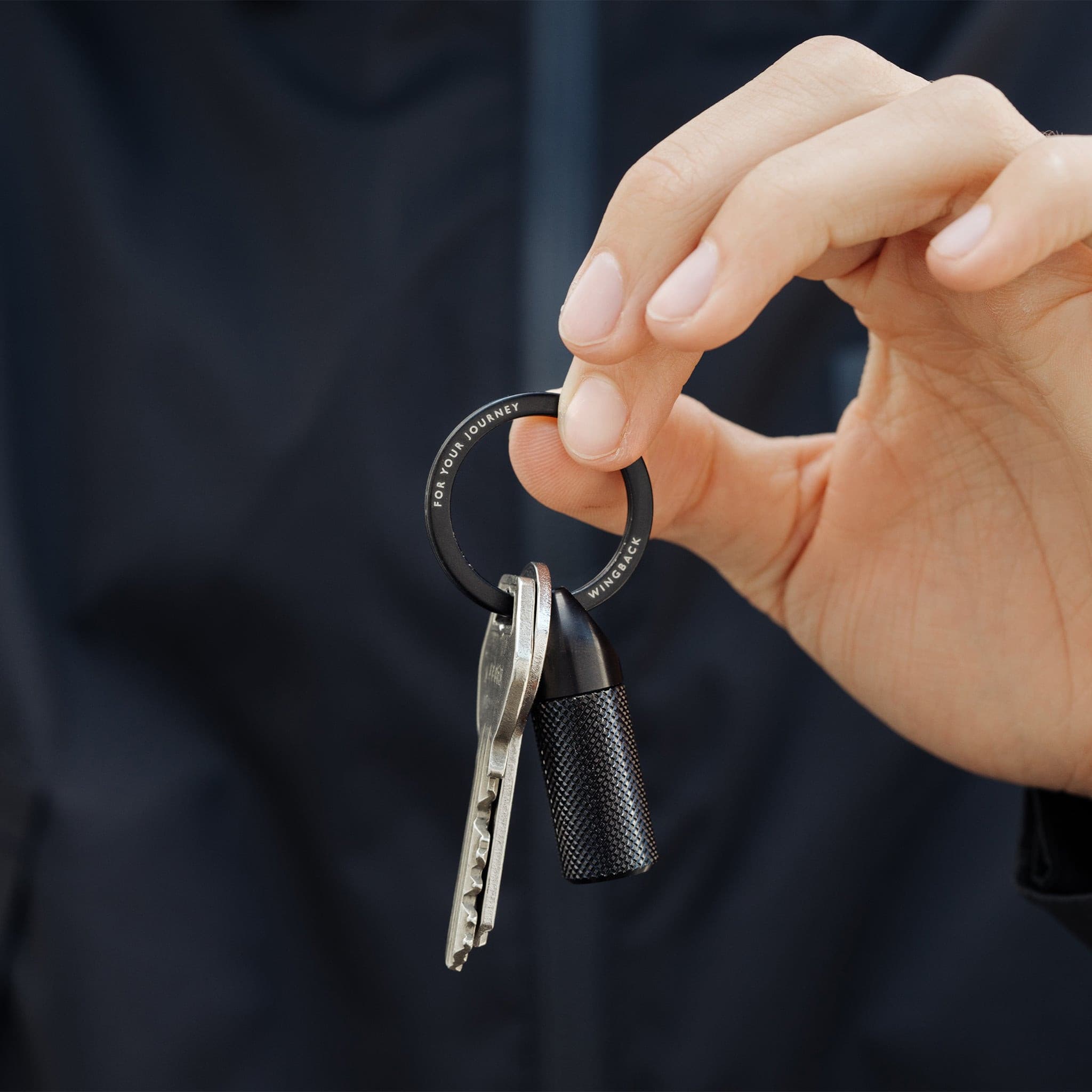 W201BST Сундук с ключами - черная сталь Wingback  - Вид №7