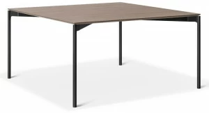 Lema Прямоугольный стол из алюминия и дерева