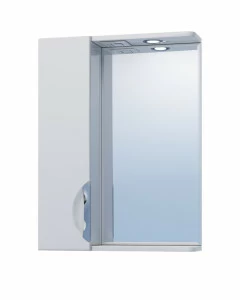 Зеркало Callao 550 левое, со спотом550⨉150⨉700 мм белый