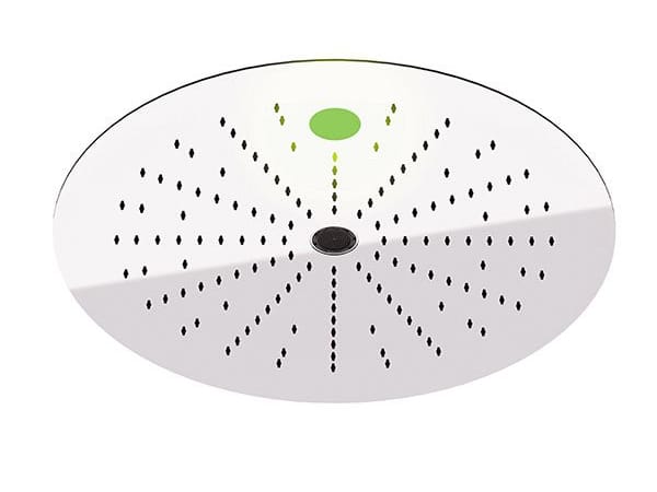 Круглая душевая головка из нержавеющей стали с 2 струями Remer Rubinetterie Inox Design ARCH-00118900