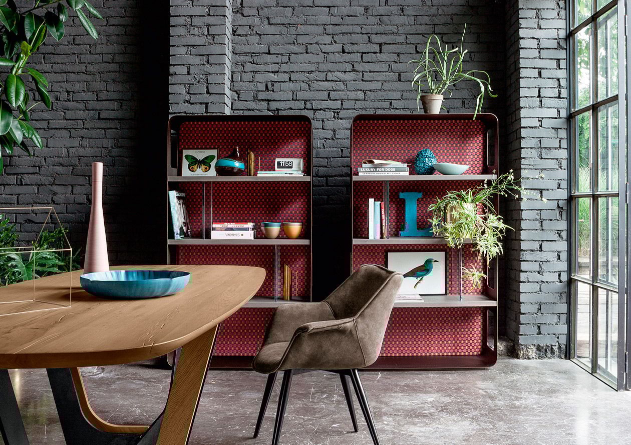 Книжный шкаф из железа Devina Nais Academy ARCH-00027298 - Вид №2