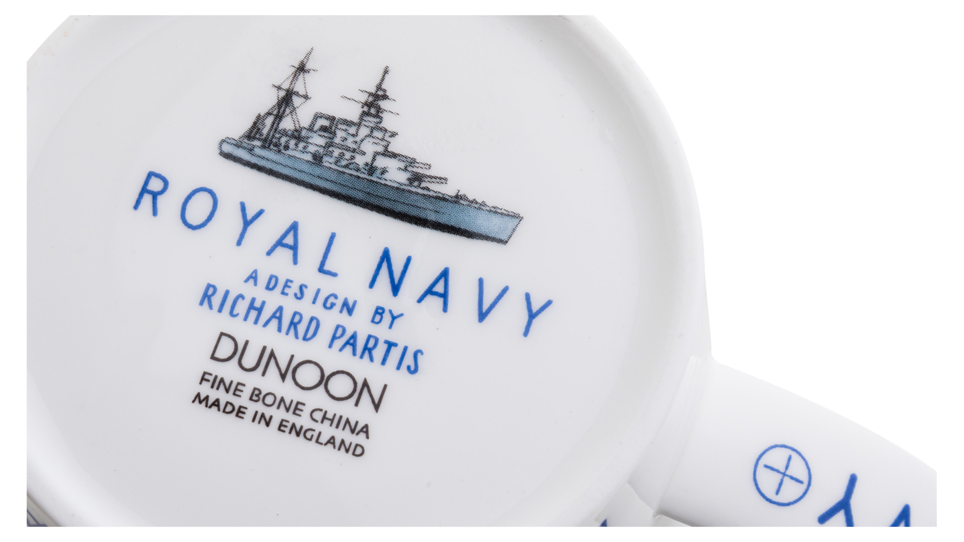 10671199 Dunoon Кружка Dunoon "Флот.Кернгорм" 480мл Фарфор костяной  - Вид №4