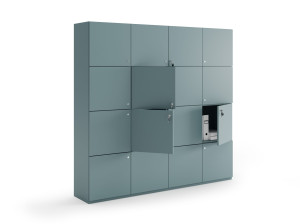 Картотека с замками