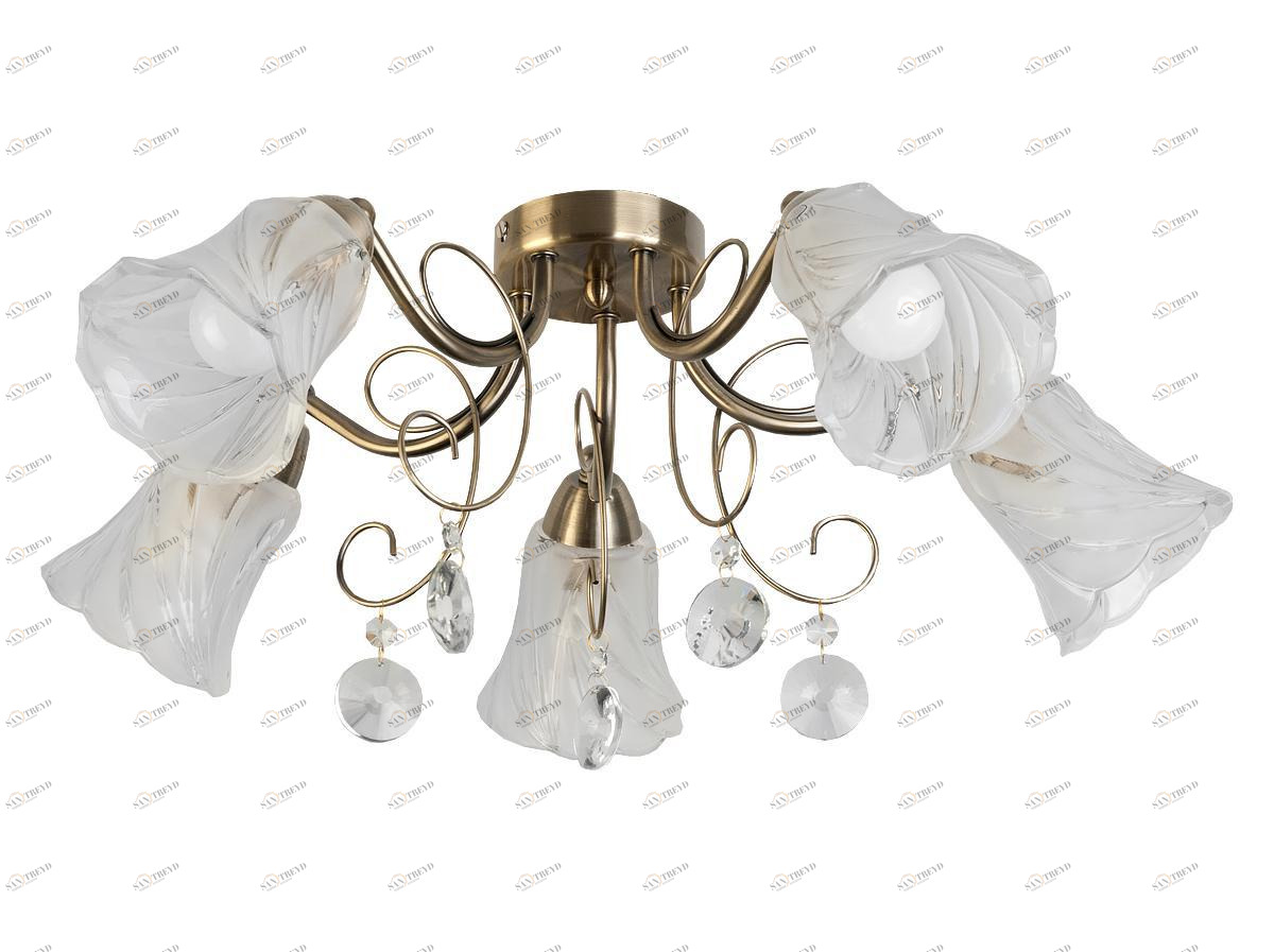 Потолочная люстра Toplight Charla TL7100X-05AB TOPLIGHT CHARLA 183531 Белый 