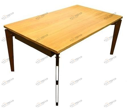 TrackDesign Прямоугольный раздвижной стол из дуба Leggero Itt06046