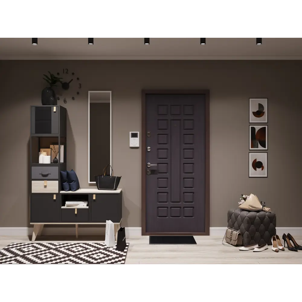 Полка для стеллажа KONSENSA Руан 32.7x31.5 см ЛДСП цвет дуб STLM-2071318 - Вид №7